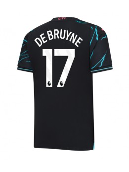 Manchester City Kevin De Bruyne #17 Ausweichtrikot 2023-24 Kurzarm